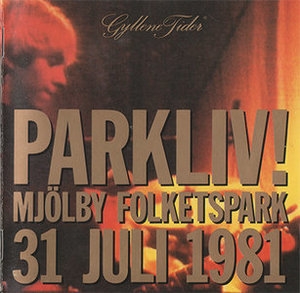 Parkliv! Mjölby Folketspark 31 Juli 1981
