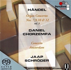 Organ Concertos - Nos. 7, 9, 10 & 12 - Vol. 3 (Daniel Chorzempa)