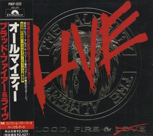 Blood, Fire & Live [pocp-1222] japan