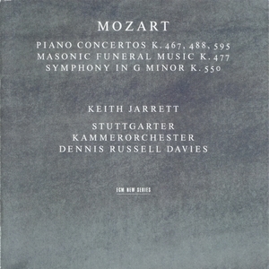Mozart. Piano Concertos, Masonic Funeral Music, Symphony in G Minor