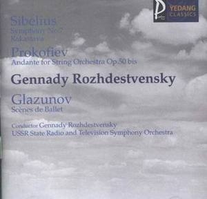 Sibelius Prokofiev Glazunov