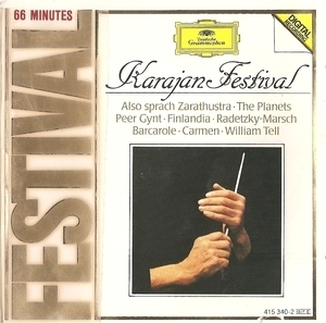 Karajan Festival - J & R.strauss, Grieg, Sibelius, Offenbach, Tchaikovsky, Bi...