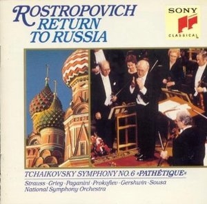 Rostropovich: Return To Russia (tchaikovsky: Symphony No. 6)