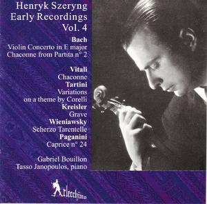 H. Szeryng - Early Recordings Vol.4