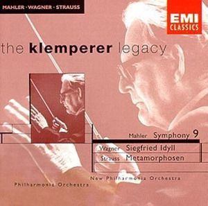 Mahler: Symphony No. 9, Etc. - Klemperer