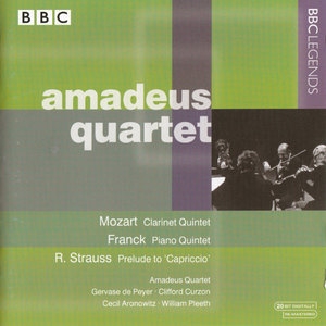 Amadeus Quartet on BBC Legends (Mozart, Franck, Strauss)