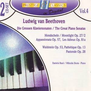 Vol.4 - The Great Piano Sonatas (Daniela Ruso, Mikulas Skuta) (2CD)