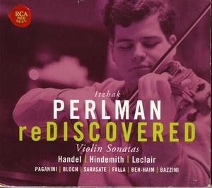 Perlman - Rediscovered: Violin Sonatas
