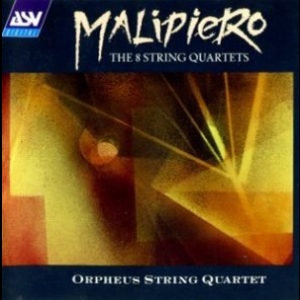 Malipiero: Complete String Quartets (2CD)