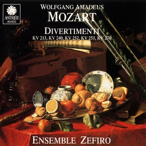 Mozart - Divertimenti Pour 2 Hautbois, 2 Cors Et 2 Bassons