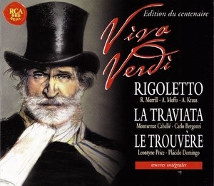 Rigoletto; La Traviata; Il Trovatore (feat. G.Solti, M.Caballe, L.Price, P.Domingo)