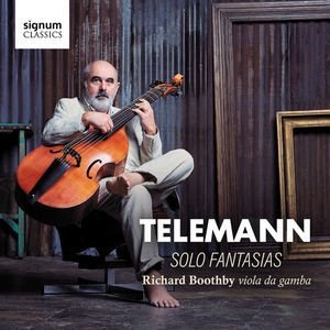 Telemann: Twelve Fantasias For Solo Viola Da Gamba