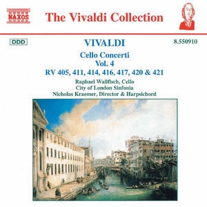 Vivaldi: Cello Concertos, Vol. 4