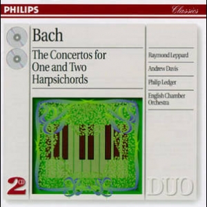 Concertos for 1 and 2 harpsichords (English Chamber Orchestra, Raymond Leppard) (2CD) 