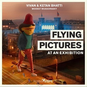 Flying Pictures At An Exhibition