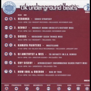 UK Underground Beats (Series 2 Volume 2)