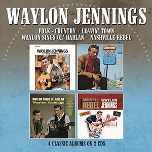 Folk - Country + Leavin' Town + Waylon Sings Ol' Harlan + Nashville Rebel
