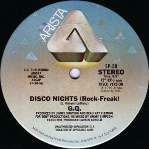 Disco Nights (Rock-Freak) / Boogie Oogie Oogie