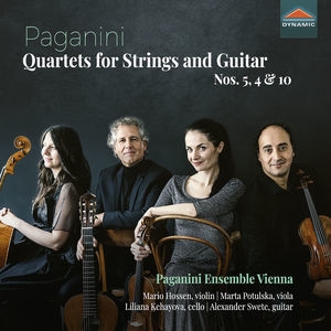 Paganini - Quartets for Strings and Guitar Nos. 5, 4 & 10