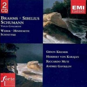 Brahms, Sibelius, Schumann Etc.; Violinkonzerte (CD2)