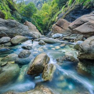 Serenity Falls: Chill Music Water Oasis