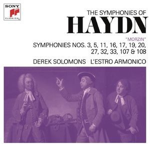 Haydn Symphonies Nos. 3,5,11,16,17,19,20,27,32,33,107,108