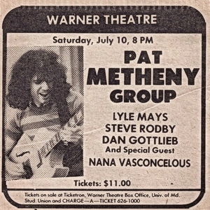 1982-07-10, Warner Theatre, Washington, DC