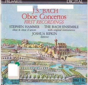 Oboe Concertos (bach Ensemble)