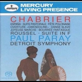 Paul Paray - Paray Conducts Chabrier & Roussel '1991 - Compilation