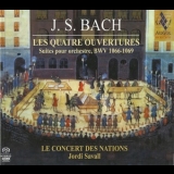 Johann Sebastian Bach - Les Quatre Ouvertures ∙ Suites Pour Orchestre, BWV 1066-1069 (Jordi Savall) (SACD, AVSA9890A+B, SP) (Disc 1) '2012