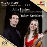 Wolfgang Amadeus Mozart - Violin Concertos Nos. 1, 2 & 5 (Julia Fischer, Yakov Kreizberg) '2006