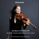 Wolfgang Amadeus Mozart - Violin Concertos Nos. 3, 4 & 5 (Arabella Steinbacher, Daniel Dodds) '2014 - Album