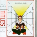 Mick Karn - Titles '1982
