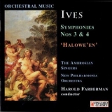 Charles Ives - Symphonies Nos. 3 & 4 - Npo, Farberman (1968 Vanguard 1997) '1997