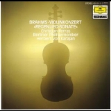 H. Von Karajan - Berliner Philh., Ch. Ferras, Violine, P.barbizet - Johannes Brahms - Konzert Fur Violine Und Orch., Sonate Fur Klavier Und Violi... '1964
