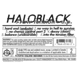 Haloblack - Raw Tension Ep '1995