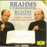 Kremer, Afanassiev - Brahms, Busoni - Violinsonaten '1988