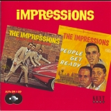 Impressions - Keep On Pushing / People Get Ready '1996