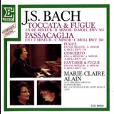 J.S. Bach - Toccata & Fugue - Passacaglia (Marie-Clare Alain) '1983