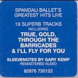 Spandau Ballet - Live From The N.E.C. (2CD) '2005