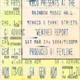 Weather Report - 1984-03-24, Rainbow Music Hall, Denver, CO '1984