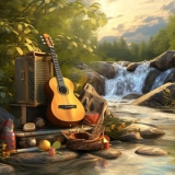 Soft Music for Daydreaming - Liquid Harmony: A River Minuet '2023