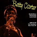 Betty Carter - 1982-12-30, Fat Tuesday's, New York, NY '1982