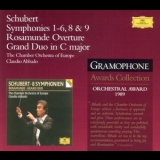 Schubert - Symphonies Nos. 1-6, 8 & 9, Rosamunde Overture, Grand Duo (The Chamber Orchestra of Europe, Claudio Abbado) '2004 - Album