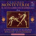 Monteverdi, Claudio - Il Sesto Libro De Madrigali (1614) '1992