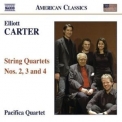 Elliott Carter - String Quartets Nos. 2, 3, 4 (Зacifica Quartet) '2009
