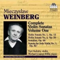 Mieczyslaw Weinberg - Complete Violin Sonatas Vol. 1 (kalnits, Csanyi-wills) '2010