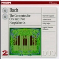 Bach - Concertos for 1 and 2 harpsichords (English Chamber Orchestra, Raymond Leppard) (2CD)  '1996