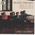 Anton Arensky - String Quartets Nos. 1 & 2; Piano Quintet (Ying Quartet) '2011