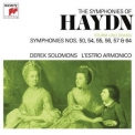 Derek Solomons, L'Estro Armonico - Haydn Symphonies Nos. 50, 54, 55, 56, 57, 64  '2024